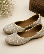 Pearl Waves Embellished Mojari - Image 2
