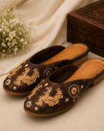 Royal Camel Heritage Jodhpuri Mojari - Image 3