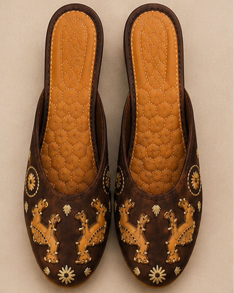 7c283be4-6147-4e59-a784-8f0fcaaf63a3 - Copy Royal Camel Heritage Jodhpuri Mojari - Image 1