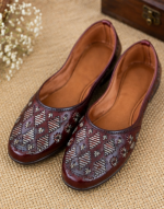 Heritage Diamond Cutwork Mojari - Image 3