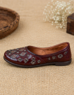 Heritage Diamond Cutwork Mojari - Image 5