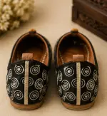 Royal Spiral Thread Ethnic Jodhpuri Mojari & Rajasthani Shoes For Men - Image 5