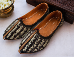 Classic Heritage Thread Ethnic Jodhpuri Mojari & Rajasthani Shoes For Men - Image 3